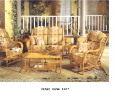 Rattan furniture