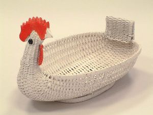 Wicker toys: cock