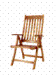 FOLDING ARM CHAIR