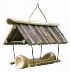 Bamboo birdfeeder