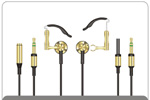 Adjustable Ear-Fiting Earphone