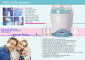 Baby Bottle Sterilizer (BBS-3)