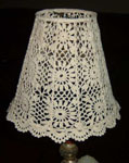 crochet lampshade