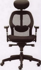 mesh swivel chair