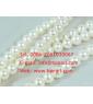 7-8mm natural white freshwater