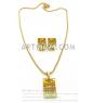 gold plated 2 pieces jewelry s