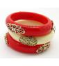 warm tone&flower bangle pack