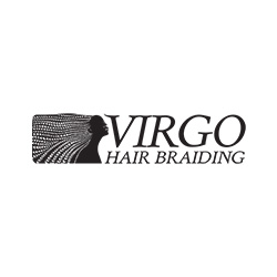 Logo Virgo Hair Braiding Salon