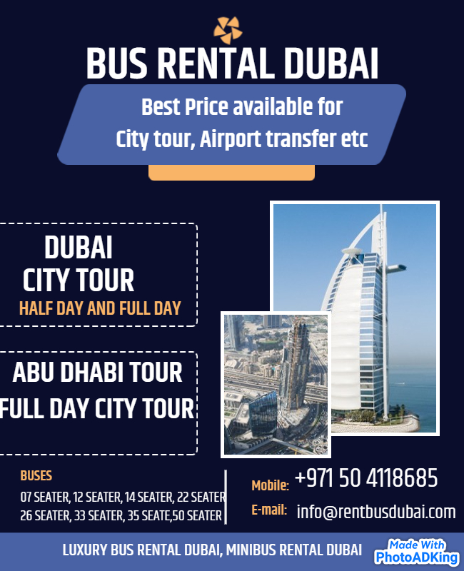 Logo bus rental dubai