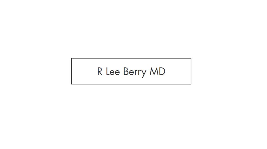 Logo R Lee Berry MD