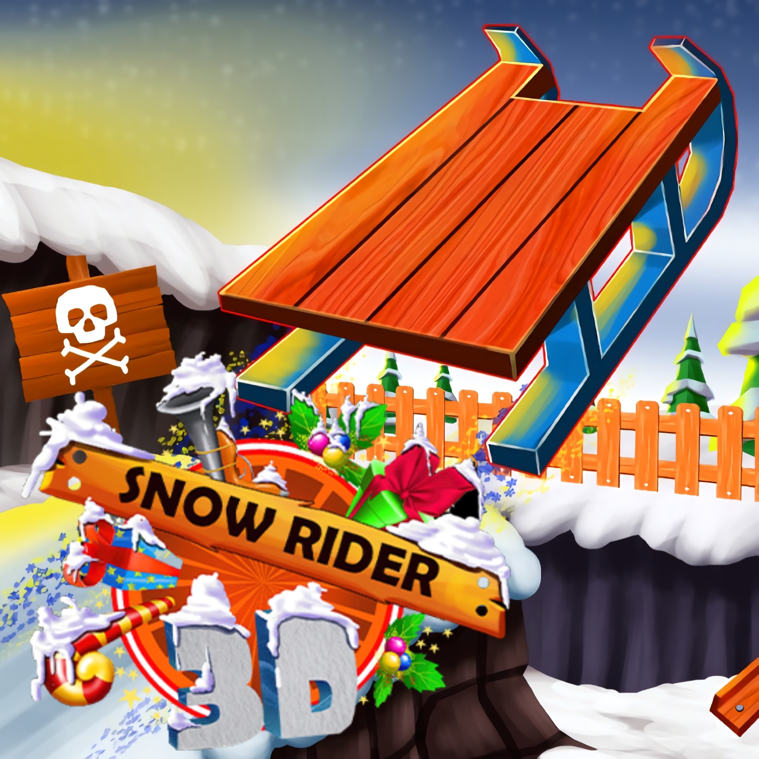 Logo Snow Rider 3D