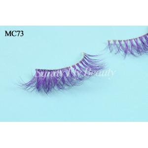 Colored Siberian Mink Fur Eyelashes