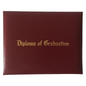 Leatherette Certificate Holder