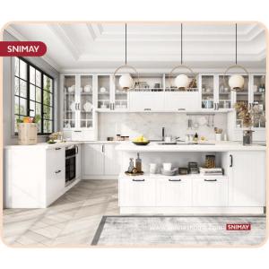 Simple European Kitchen Cabinets