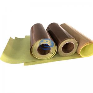 PTFE Coated Glass Tape Rolls With Release Paper     