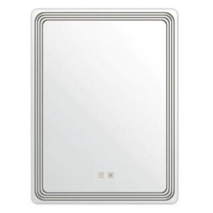 Square LED Mirror with Screen Touch Switch and Anti-Fog Func