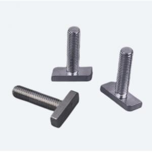 T-Head Square Bolt Black Galvanized Bolt Fasteners