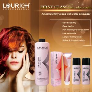 LOURICH keratin complex salon use permanent hair color cream