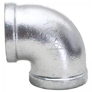 ELBOW 90° FEMALE/FEMALE BSP GALVANIZED