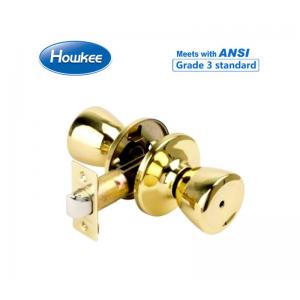 TUBULAR KNOB 5 SERIES (HALF-MOON SPINDLE) 5762-BK Door Lock