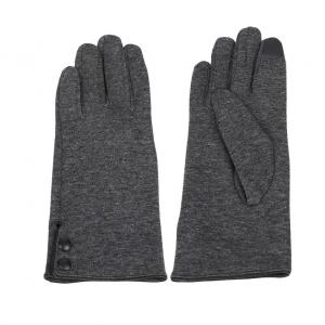 Sustainable material cut&sewn women's knit gloves fashion & 