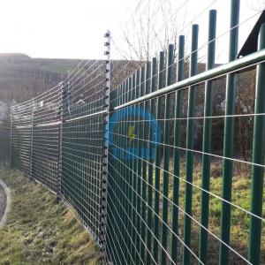 Electric fence for industrial site