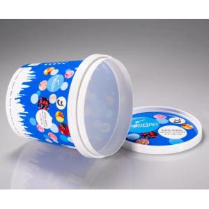 500ml IML Plastic Ice Cream Container