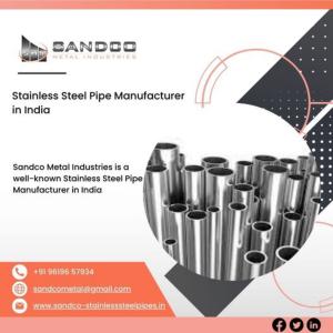 Top Quality Stainless Steel Pipe Manufacturer in India