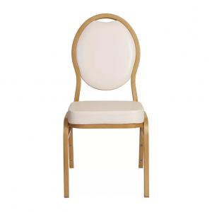 Elegant and Stackable Banquet Chairs In White YL1459 Yumeya