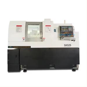 high precision swiss 2 spindle cnc lathe machine