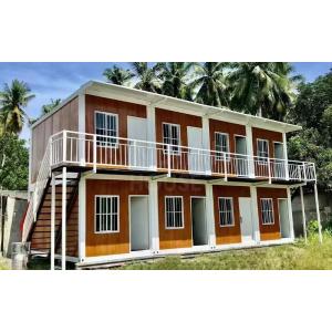 Two Layers Apartment Fabricated Living Portable Container Ho