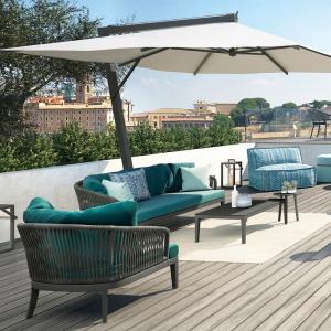 Outdoor Sofa Patio furniture series Rope Sofa Set with Table