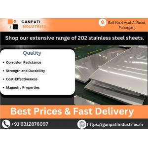 Shop Our Extensive range of 202 Stainless Steel Sheets