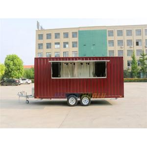 5.7m Shipping Container Food Trailer