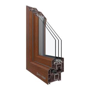 88mm Plastic Steel Casement Window