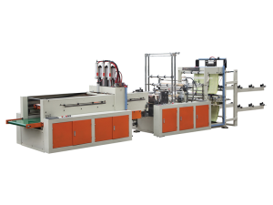 Automatic Double-Layer Six-Line T-Shirt Bag Making Machine