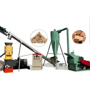 Biomass sawdust pellet production line