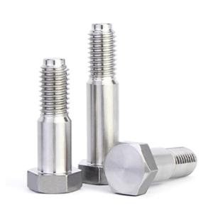 Bolts for small hexagonal head reaming holes 