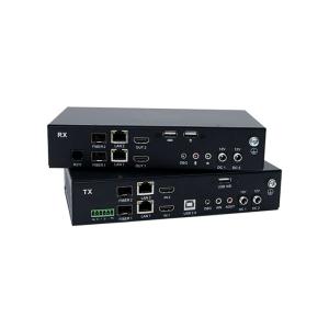 HDMI® IP KVM Matrix Extender with Dual Display