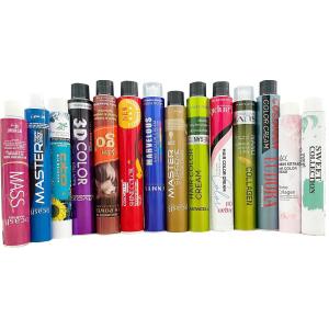 Aluminum hair care tubes ( Hair dye tubes)