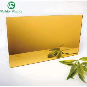 Golden Mirror Acrylic with Adhesive Tape