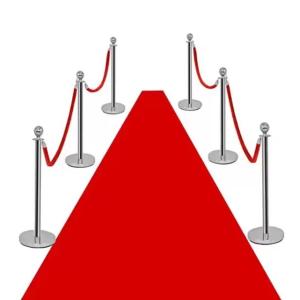 Disposable Red Exhibition Carpet