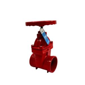 Grooved soft seal gate valve OVERVIEW