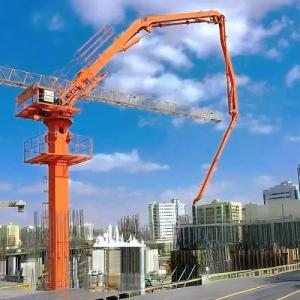 Floor-Fixed Self-Climbing Placing Boom
