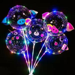 LED BOBO Balloon with Sticker