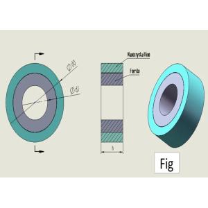 Nanocrystalline-Ferrite Composite Toroidal Core