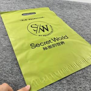 Eco-Friendly Green Custom Printed Large Mailing Bags Handle