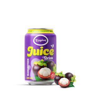 OEM Tropical Sky 100% NFC Mangosteen juice drink 330ml 