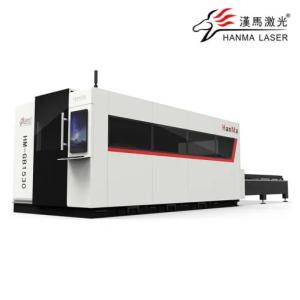 HM-GB-VI Series Enclosed Double Platform Fiber Laser Cutting