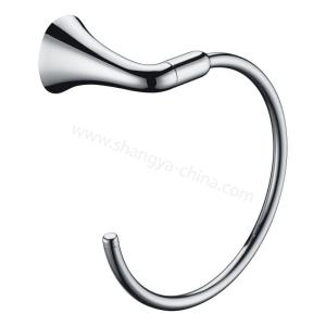 814009 Pure Brass Towel Ring